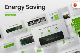 Energy Saving PowerPoint Template